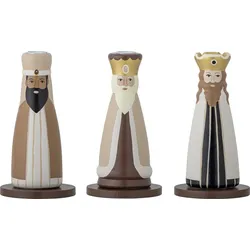 Betiel Weihnachtskerzenhalter, beige, 3 St.