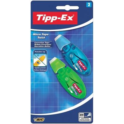 BIC Korrekturroller Tipp-Ex Microtape Twist 2er Set