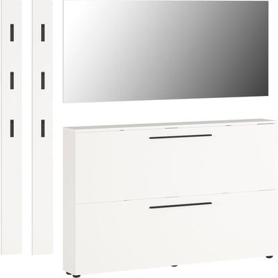 Garderoben-Set GERMANIA "GW-Utah", weiß, Kastenmöbel-Sets