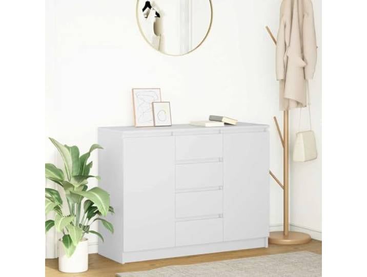 HEFZGDB Sideboard mit Schubladen und Türen für Wohnzimmer mit Einlegeböden – Praktische Aufbewahrungsideen für Sideboard mit Schubladen
