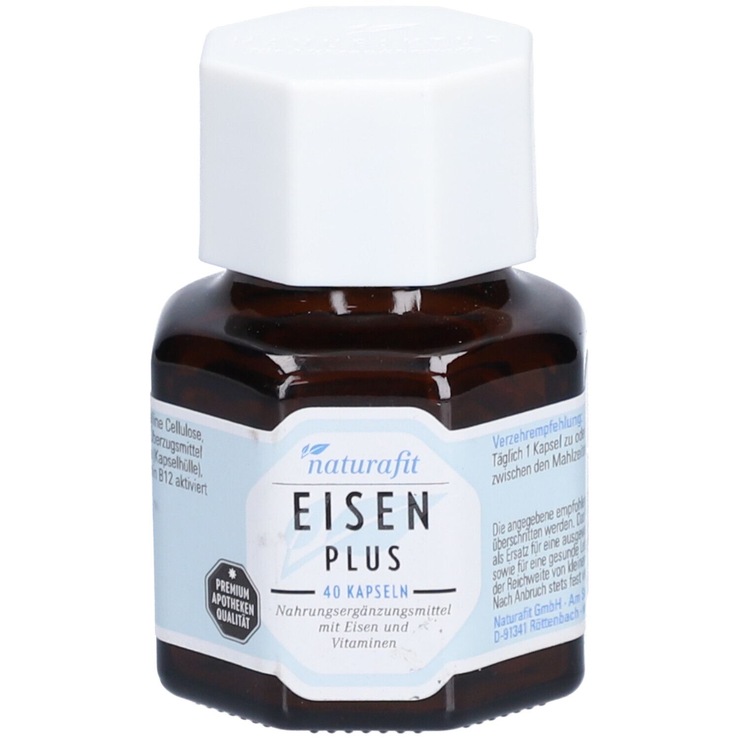 Naturafit Eisen Plus Kapseln 40 St