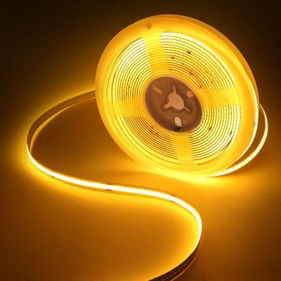 Uplift Picks Motion Sensor COB LED Strip For Effortless Nighttime Guidance And Safety golden Yellow 3m