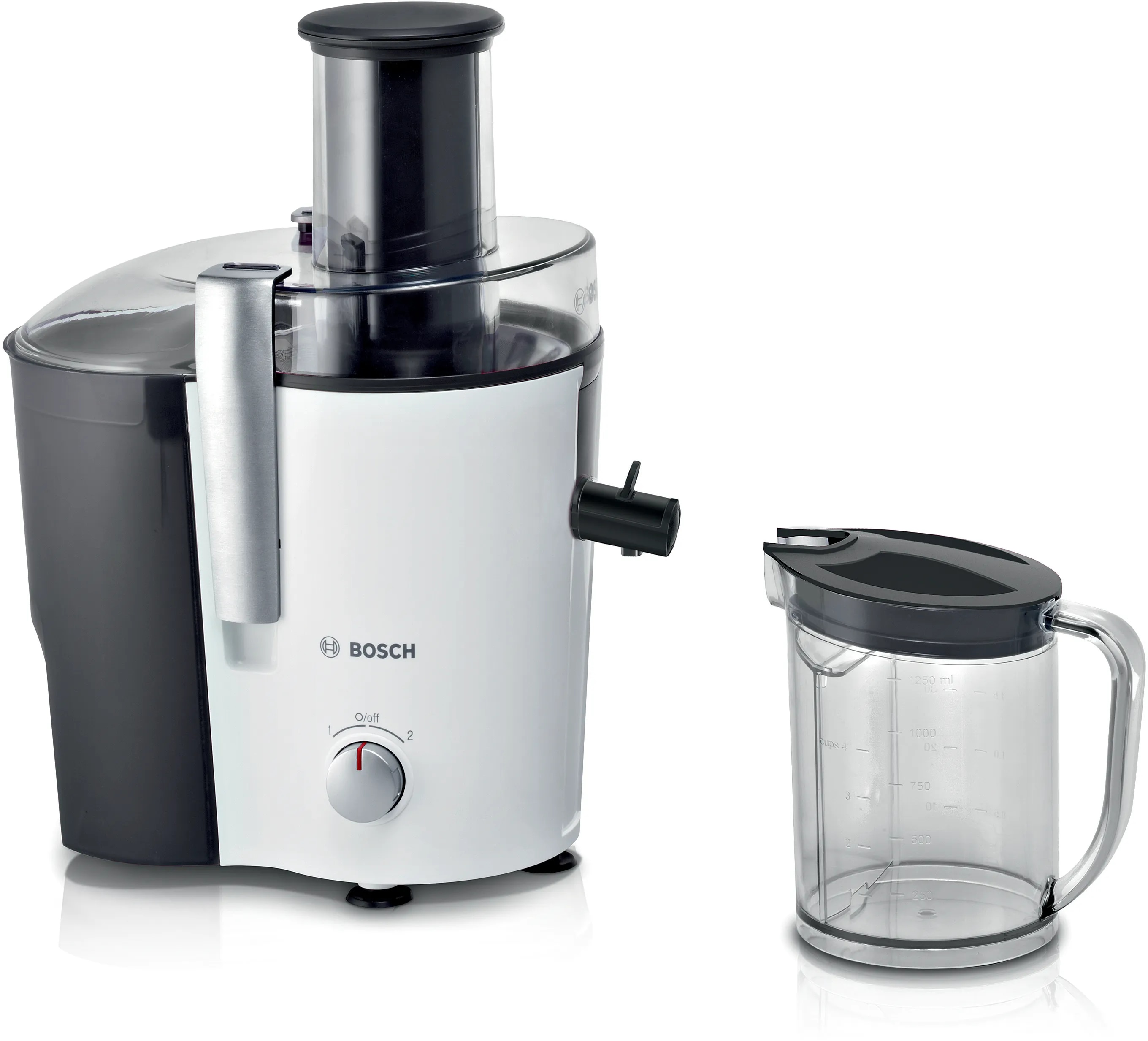 Bosch MES25A0 Entsafter weiß / anthrazit