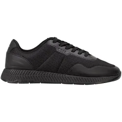 BOSS Herren Sneaker -  Titanium Runn meth,Turnschuh, Freizeit, Material-Mix Schwarz / EUR 43
