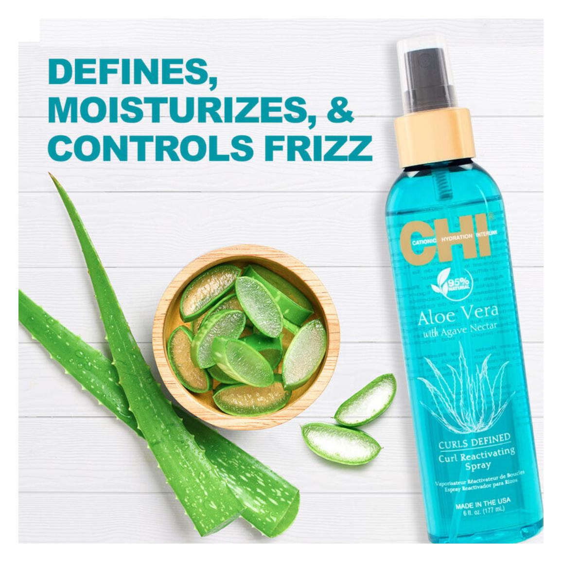 Farouk Systems Farouk Chi Aloe Vera Curl Reactivating Spray (177 ml) (73506288)