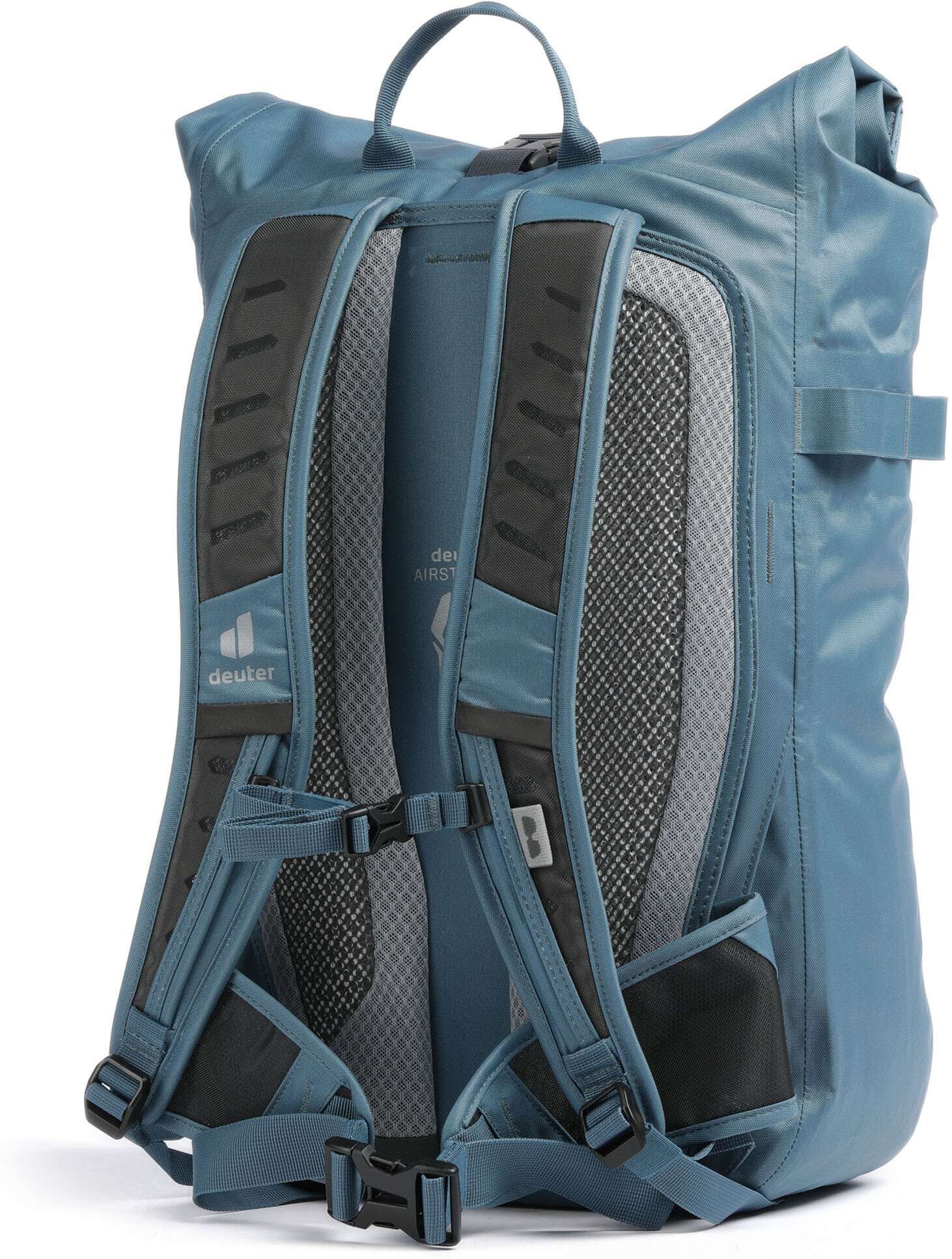 Deuter Amager 25+5 Rolltop Rucksack, blau