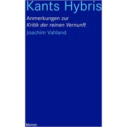 Kants Hybris, Sachbücher von Joachim Vahland