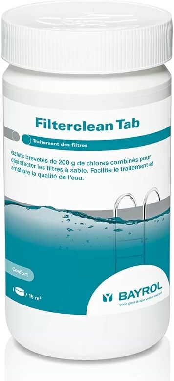 Filterclean Tab Bayrol - désinfectant pour filtre à sable