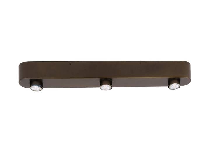 BAR Deckenleuchte, 3-flammig, Material Metall, braun