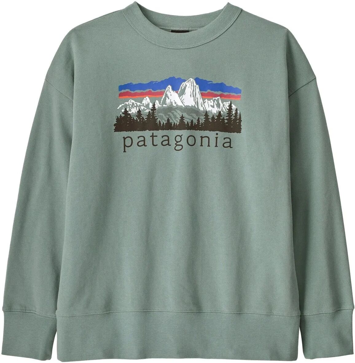 Patagonia Sweat Crew Patagonia  Bleu Acier 5/6 ans