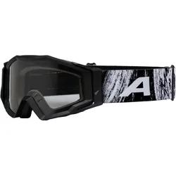 Alpina, Unisex, Sportbrille, Circus (Black, Clear), Schwarz