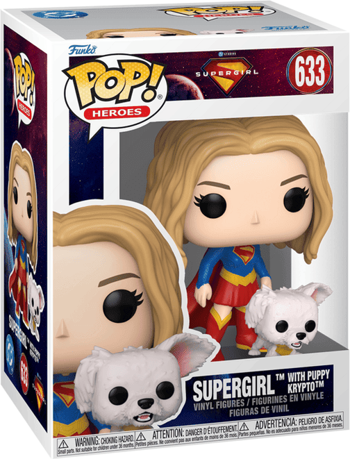 Pop! Vinyl - Supergirl - Supergirl w/Puppy Krypto by Funko