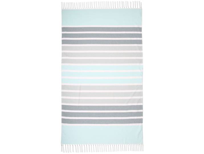 Hamamtuch EGERIA Mai , blau (mint), B:100cm L:178cm, Hamam Frottier, Baumwolle, Handtücher, Hamamtuch, 100x178 cm