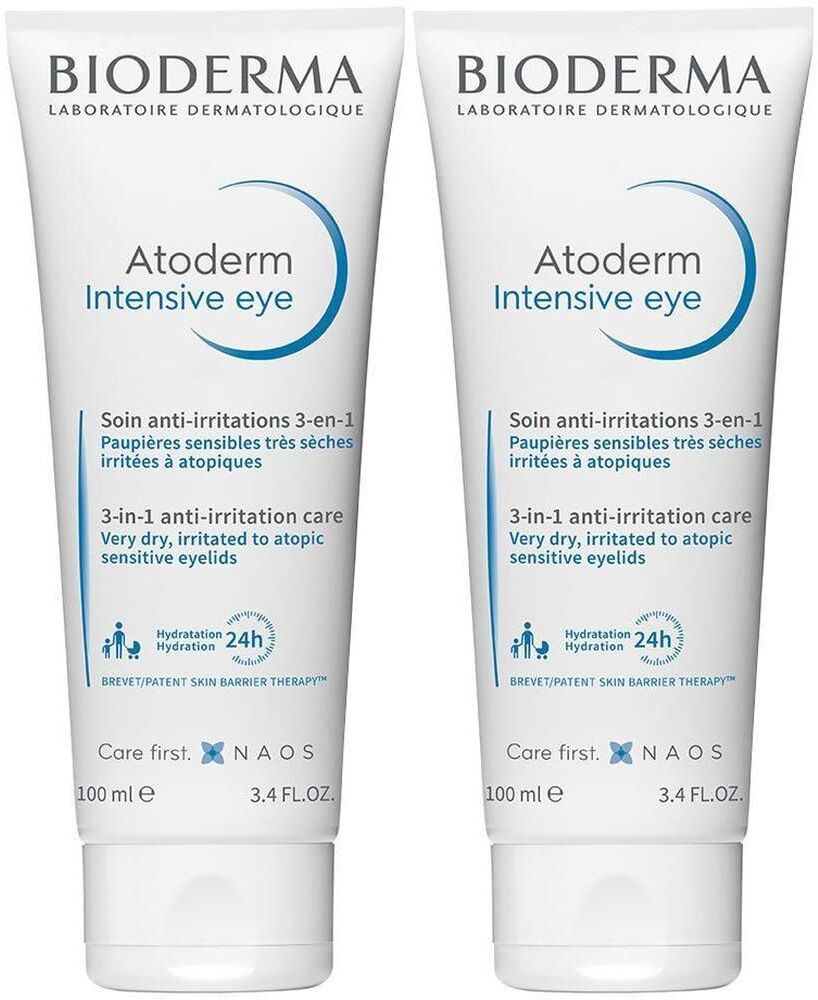 Bioderma Atoderm Intensive eye Augencreme 2x 2x100 ml