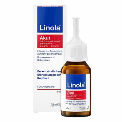Dr. August Wolff GmbH & Co. KG Arzneimittel LINOLA Akut m.Predn.+Salicyls.2+4 mg/ml Lsg.Kopfh. 50 ml 20509645