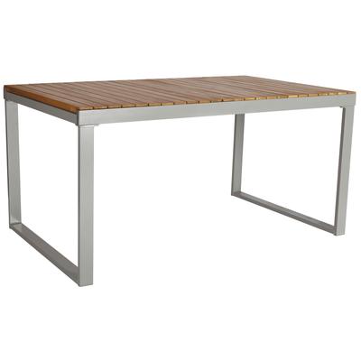 Gartentisch MERXX "Monaco", braun, B:90cm H:74cm T:90cm, Tische, Gartentisch, BxTxH: 150/200 x 90 x 74 cm