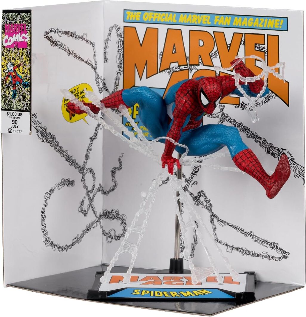 Marvel Pvc-Staty 1/10 Spider-Man (Marvel Age #90) - 18 Cm