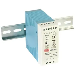 MeanWell, Systemstromversorgung, MEAN WELL Hutschienen-Schaltnetzteil MDR-60-5, 5 V-/10 A