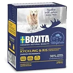 BOZITA Huhn 370 g Nassfutter für Hunde
