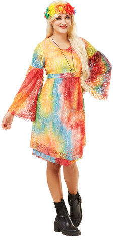 buttinette Spitzenkleid "Hippie" für Damen