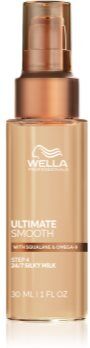Wella Ultimate Smooth Silky Milk cuidado sem enxaguar para cabelo 30 ml. Ultimate Smooth Silky Milk