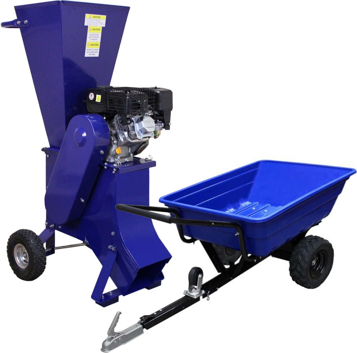 T-Mech ATV kipper en houtversnipperaar met 6,5 pk van Monster Shop