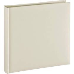 hama 00002726 Jumbo-Album Fine Art, 30x30 cm, 80 weiße Seiten, Sand