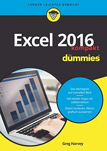 Greg Harvey - Excel 2016 für Dummies kompakt - Preis vom 01.10.2026 17:08:56 h