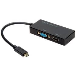 VALUE Display Adapter USB Typ C - VGA / HDMI 12.99.3215