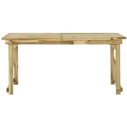 vidaXL Gartentisch 160x79x75 cm Holz