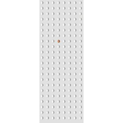 Fototapete ARCHITECTS PAPER "Be Different", braun (braun, weiß), B:1m L:2,8m, Vlies, Tapeten, Grafik Tapete Natur Weiß Panel 1,00m x 2,80m