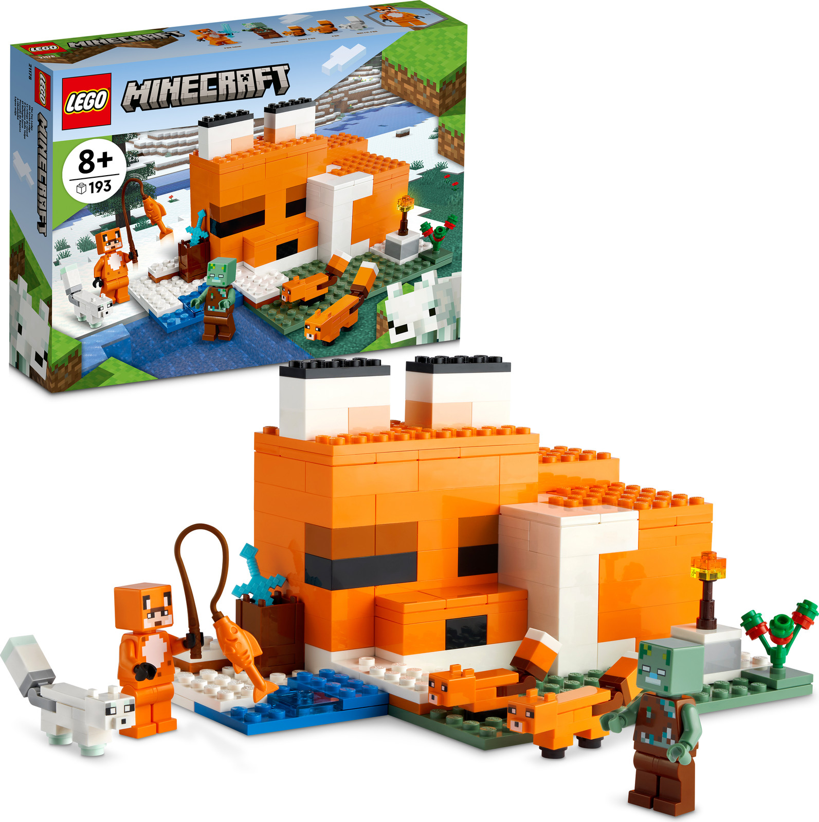 LEGO Minecraft 21178 De Vos Lodge