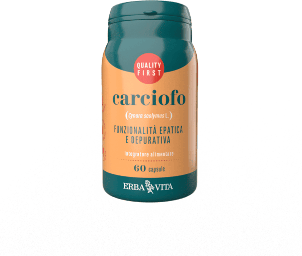 Erba Vita Carciofo Integratore Epatico 60 Capsule