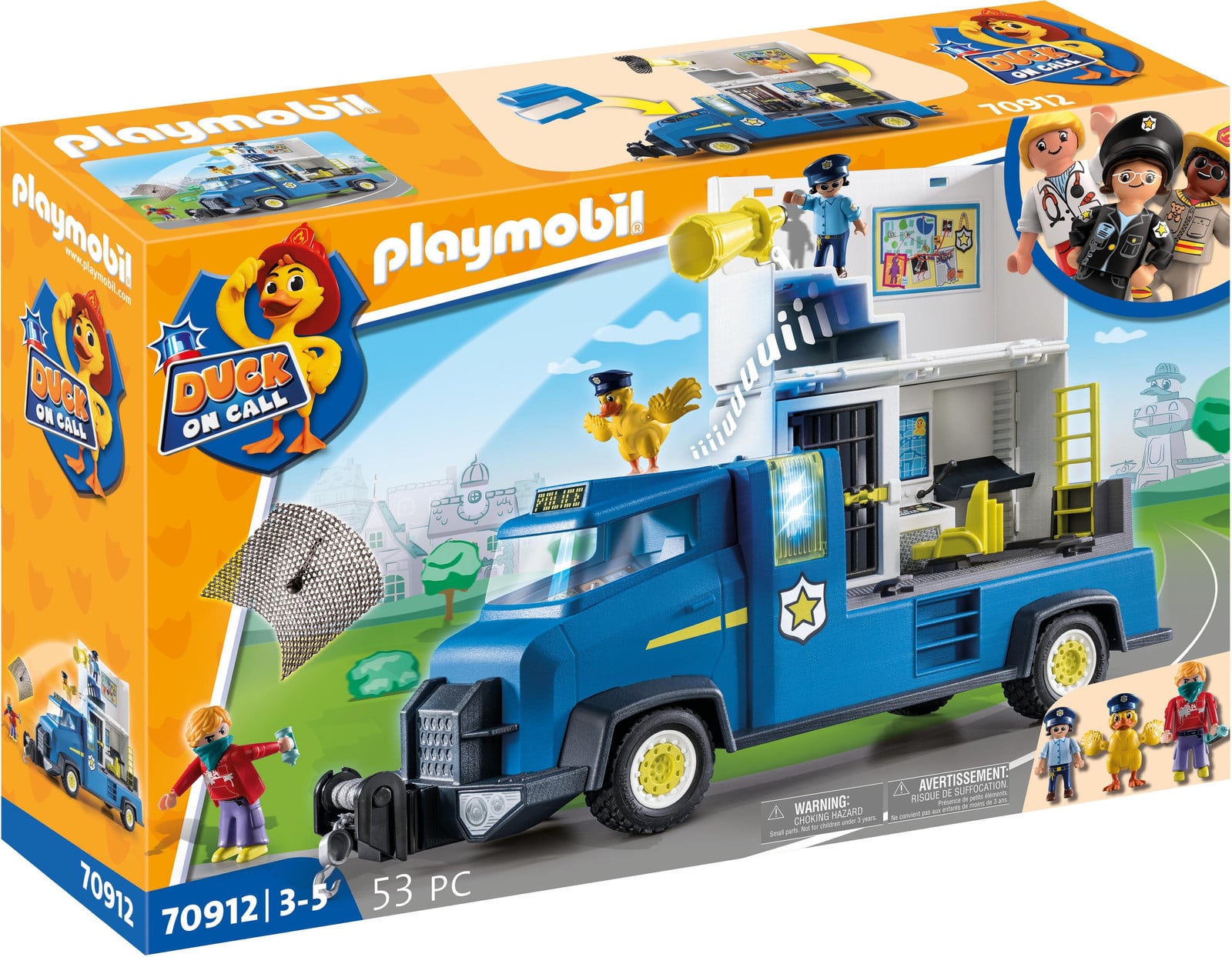Playmobil Duck on Call Politiewagen