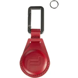 Porsche Design Schlüsseletui Keyring Airtag 28810, Tracker Zubehör, Rot