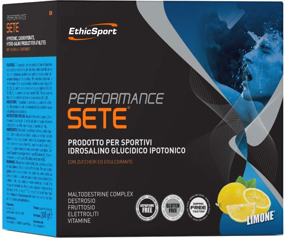 ethic sport performance sete 14 buste da 22 gr limone