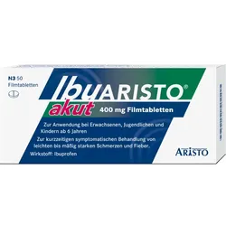 IBUARISTO akut 400 mg Filmtabletten 50 St