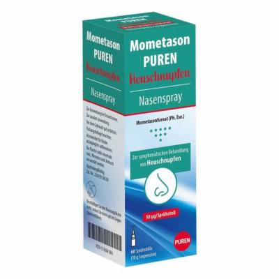 PUREN Pharma GmbH & Co. KG MOMETASON PUREN Heuschnupfenspray 50µg/Sprühst.60 10 g 17606586