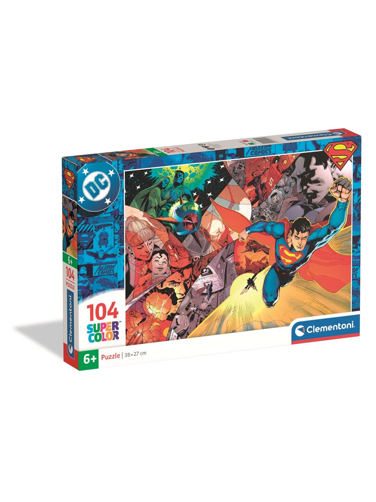 Clementoni Puzzle Superman 2025, 104-teilig 2D Puzzles