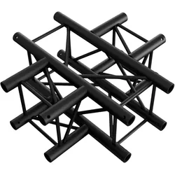 Milos Pro-30 Square F Truss - 4-way QCF41 - 90° corner - black