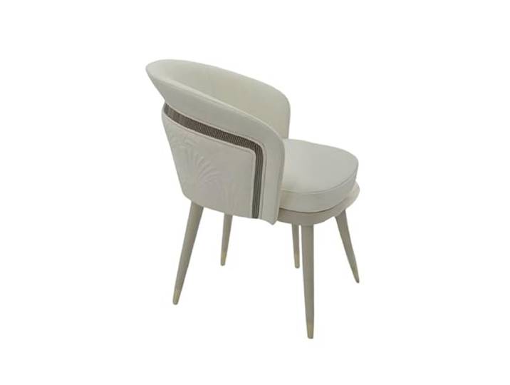 DIANXI Lounge-Sessel Moderner, einfacher Italienischer Mikrofaser-Lederstuhl mit hochelastischem Schwamm und Edelstahlfüßen, Armlehnen for Restaurants, Hotels Cafés
