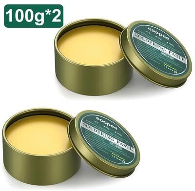 Uplifted Goods Lead Free Soldering Flux Paste For Welding And Repair Work 200 G Iron Box