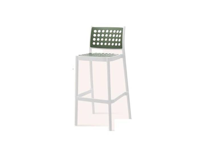 VNCdfhETs Barstuhl Minimalistischer Hochstuhl, Barhocker Aus Kunststoff for Den Heimgebrauch Oder for Cafés Barhocker(Grün)