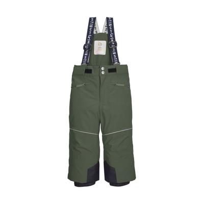 Skihose "FISW 48 MNS SKI PNTS", Jungen, Gr. 122/128, Normalgrößen, grün, Obermaterial: 100% Polyester.Futter: 100% Polyester.Füllung: 100% Polyester, FIRST INSTINCT BY KILLTEC, Hosen Skihose, Wasser- und winddichte Schneehose mit Grow-Up-Funktion