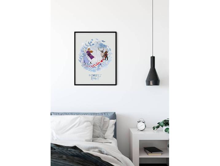 Wandbild Frozen Spirit 50 x 70cm Multicolor