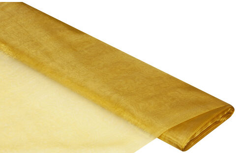 Organza "Delhi", gold glänzend