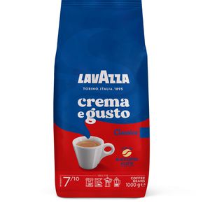 Lavazza Kaffee Crema e Gusto Classico, ganze Bohnen, Arabica & Robusta, 1 kg