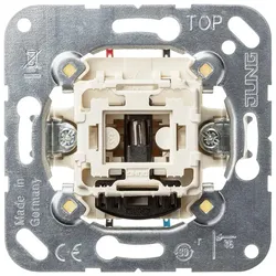 Jung 506KOU Wipp-Kontrollschalter (Einsatz) 10 AX 250 V~, Universal Aus-Wechsel 506 KOU