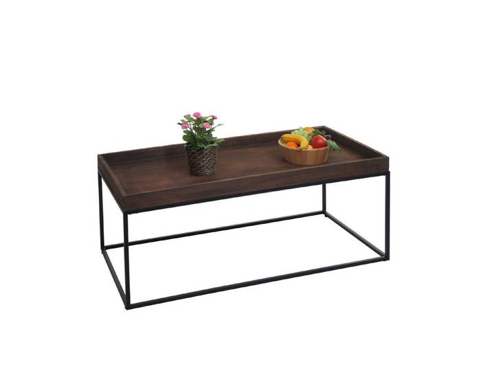 MCW Couchtisch MCW-K71-C, Ablagefläche mit Kante