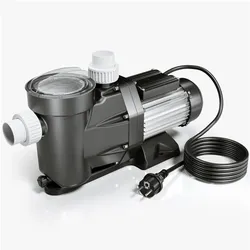 Wiltec, Pool Filter + Pool Pumpe, Poolpumpe 19200 l/h